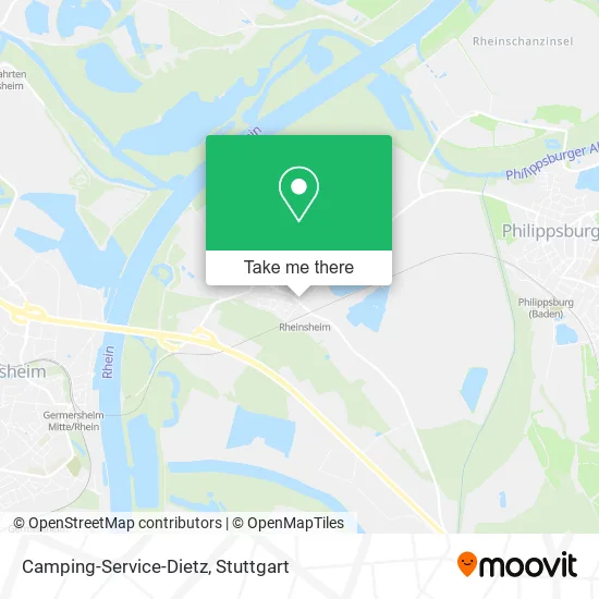 Карта Camping-Service-Dietz
