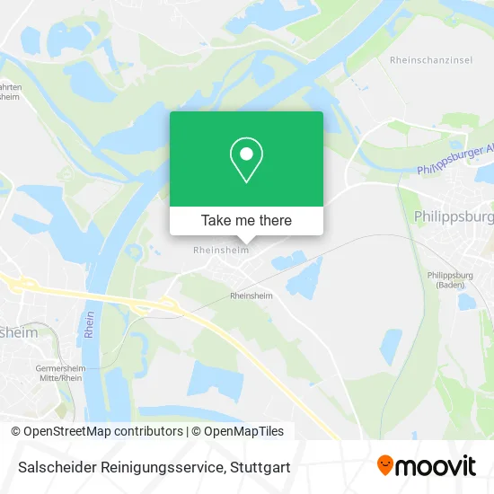 Карта Salscheider Reinigungsservice