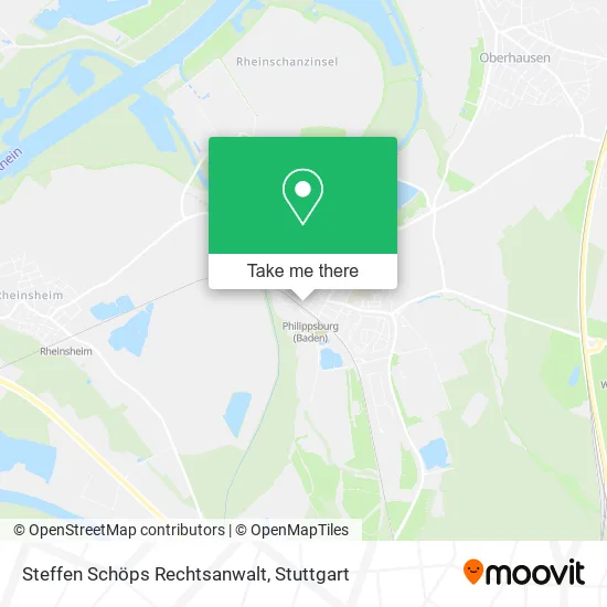 Карта Steffen Schöps Rechtsanwalt