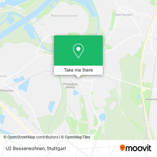 U2 Besserwohnen map