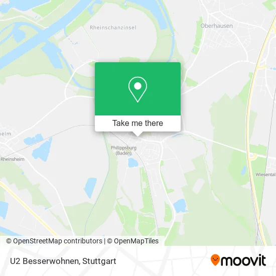 Карта U2 Besserwohnen