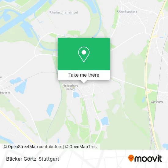 Карта Bäcker Görtz