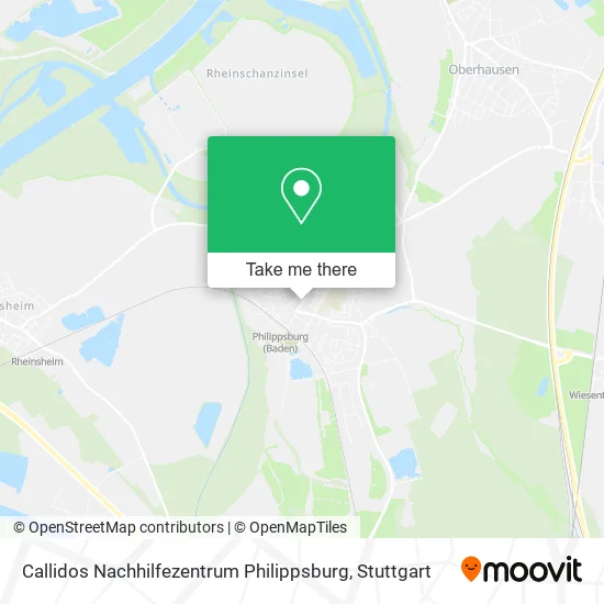 Карта Callidos Nachhilfezentrum Philippsburg