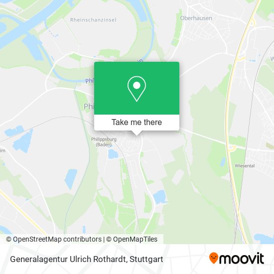 Generalagentur Ulrich Rothardt map
