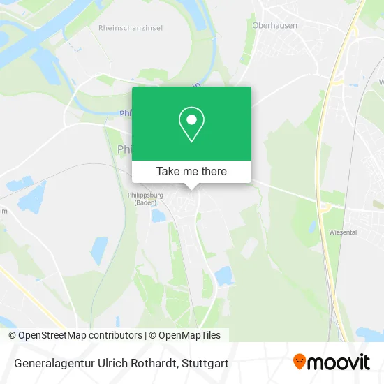 Карта Generalagentur Ulrich Rothardt