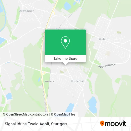 Карта Signal Iduna Ewald Adolf
