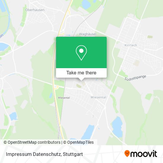 Impressum Datenschutz map