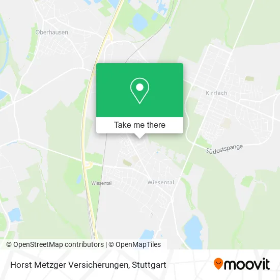 Карта Horst Metzger Versicherungen
