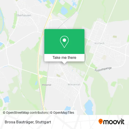 Карта Brosa Bauträger