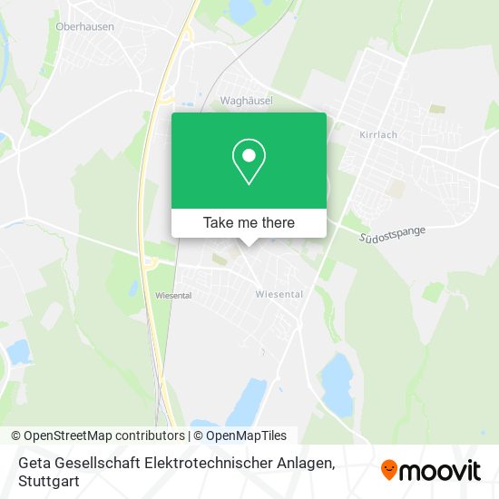 Geta Gesellschaft Elektrotechnischer Anlagen map