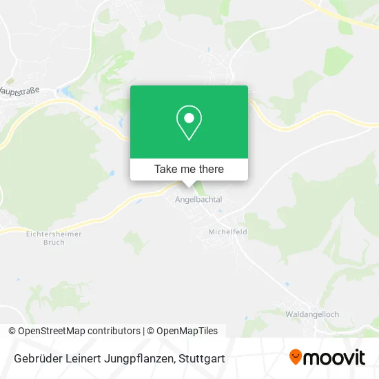 Карта Gebrüder Leinert Jungpflanzen