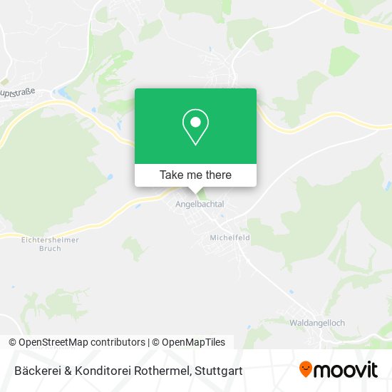 Bäckerei & Konditorei Rothermel map