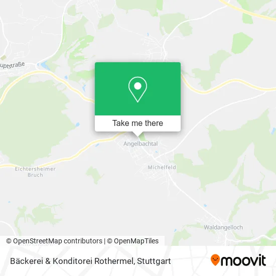 Карта Bäckerei & Konditorei Rothermel