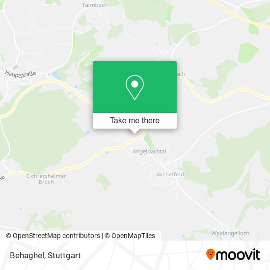 Карта Behaghel