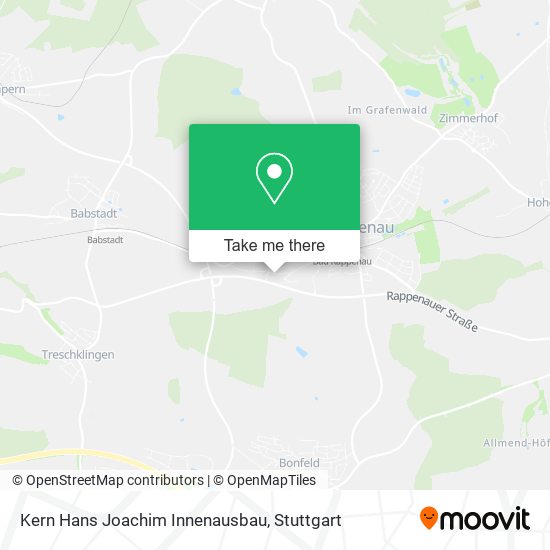 Kern Hans Joachim Innenausbau map