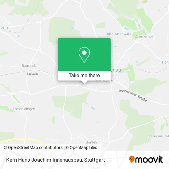 Карта Kern Hans Joachim Innenausbau