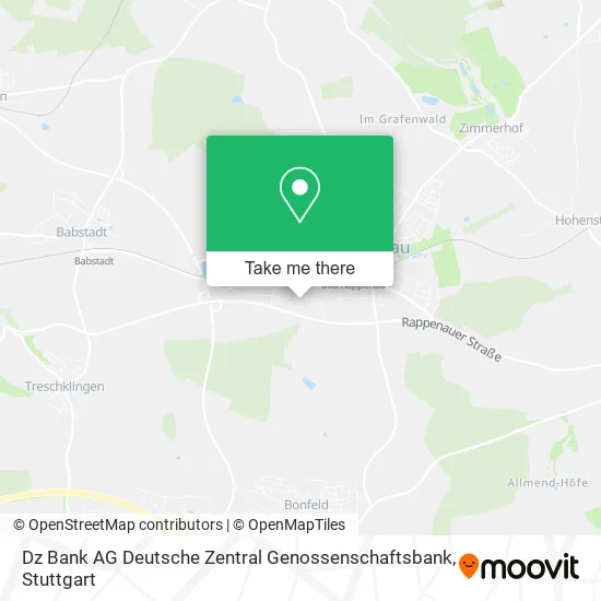 Карта Dz Bank AG Deutsche Zentral Genossenschaftsbank