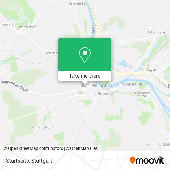Карта Startseite