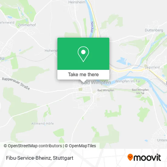 Карта Fibu-Service-Bheinz