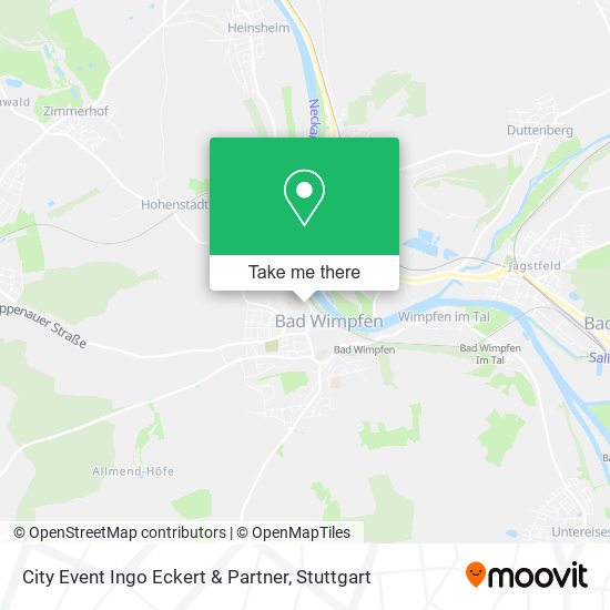 City Event Ingo Eckert & Partner map