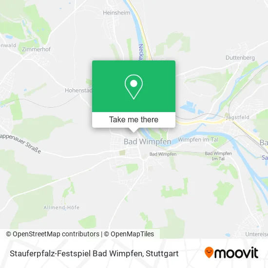 Карта Stauferpfalz-Festspiel Bad Wimpfen