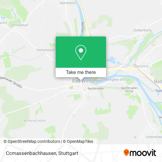 Карта Ccmassenbachhausen