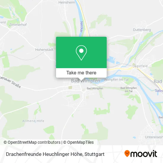 Карта Drachenfreunde Heuchlinger Höhe