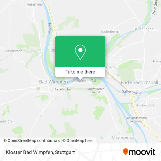 Карта Kloster Bad Wimpfen