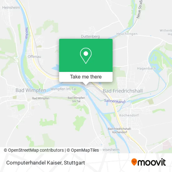 Карта Computerhandel Kaiser