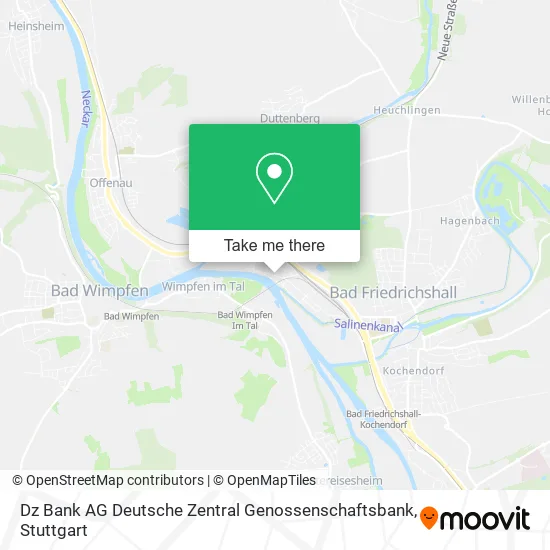Карта Dz Bank AG Deutsche Zentral Genossenschaftsbank
