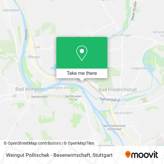Карта Weingut Politschek - Besenwirtschaft
