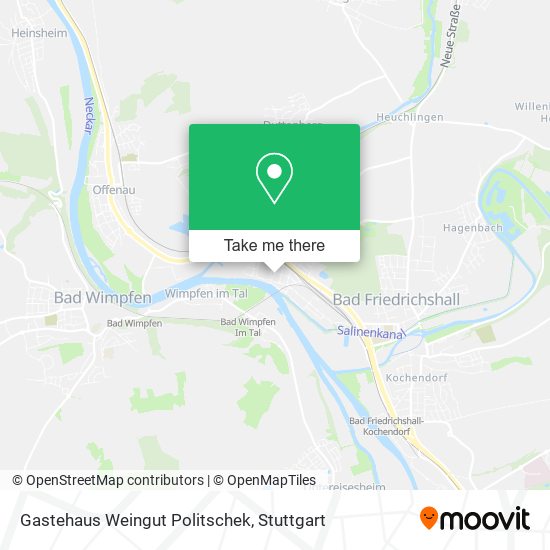 Gastehaus Weingut Politschek map