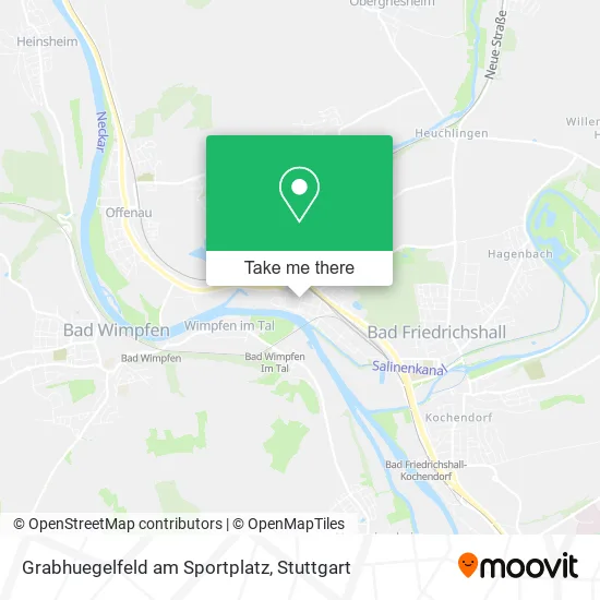 Карта Grabhuegelfeld am Sportplatz