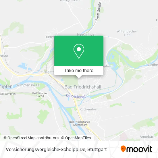 Карта Versicherungsvergleiche-Scholpp.De