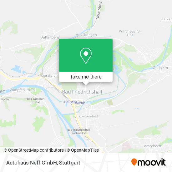 Карта Autohaus Neff GmbH