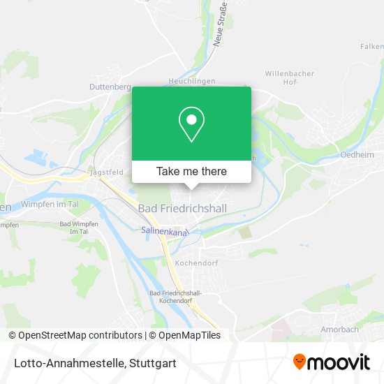 Lotto-Annahmestelle map