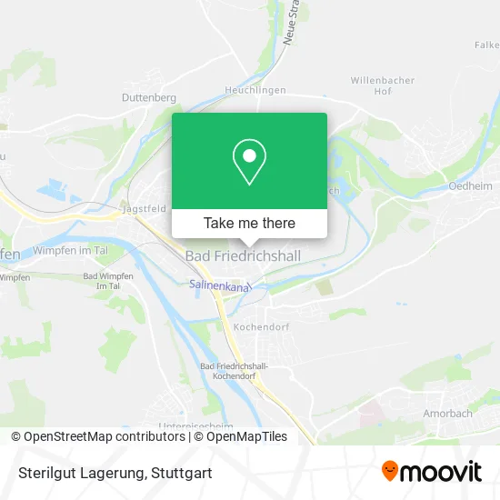 Карта Sterilgut Lagerung