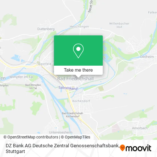 Карта DZ Bank AG Deutsche Zentral Genossenschaftsbank