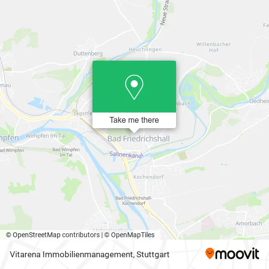 Карта Vitarena Immobilienmanagement