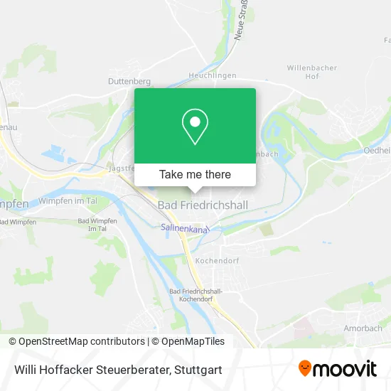 Карта Willi Hoffacker Steuerberater