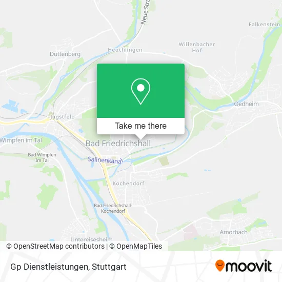 Карта Gp Dienstleistungen