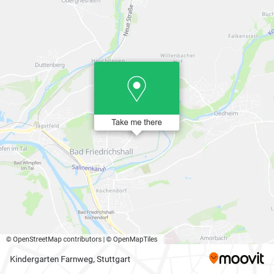 Карта Kindergarten Farnweg