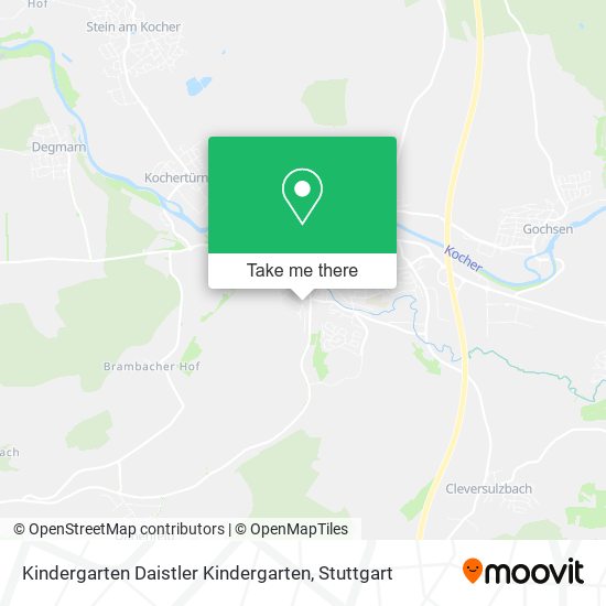 Kindergarten Daistler Kindergarten map