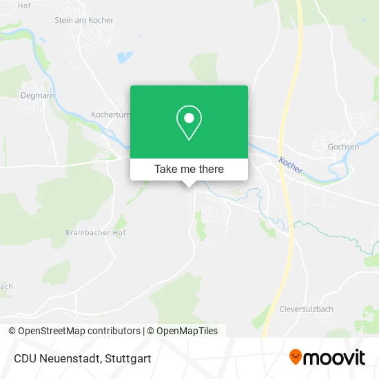 Карта CDU Neuenstadt