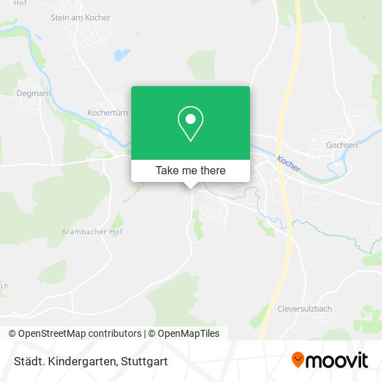 Städt. Kindergarten map