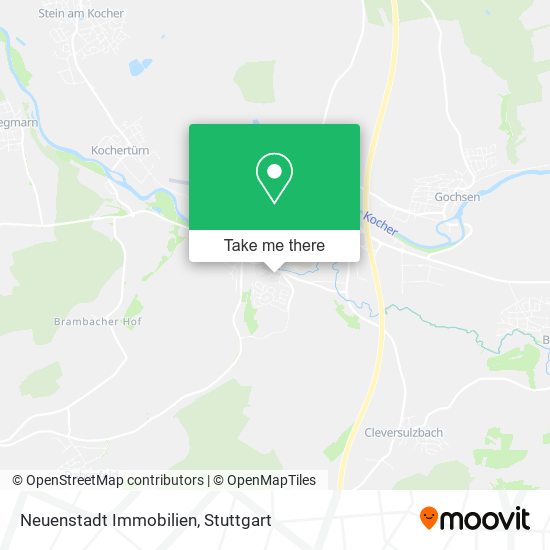 Neuenstadt Immobilien map