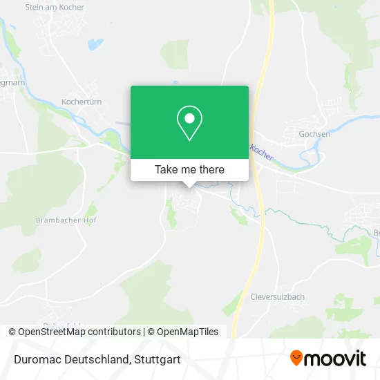Карта Duromac Deutschland