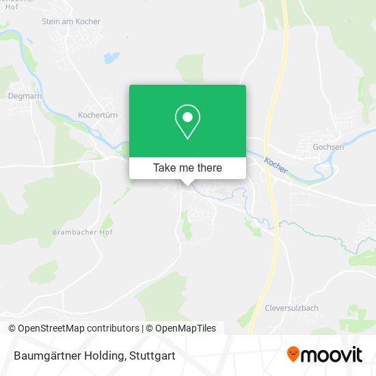 Baumgärtner Holding map