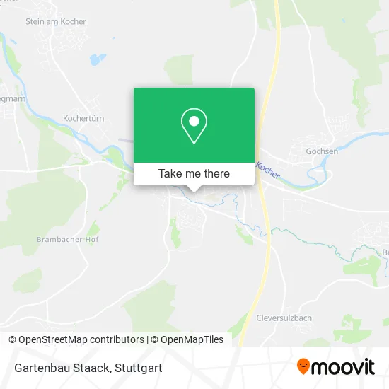 Карта Gartenbau Staack