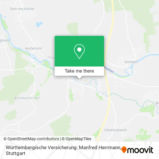 Карта Württembergische Versicherung: Manfred Herrmann